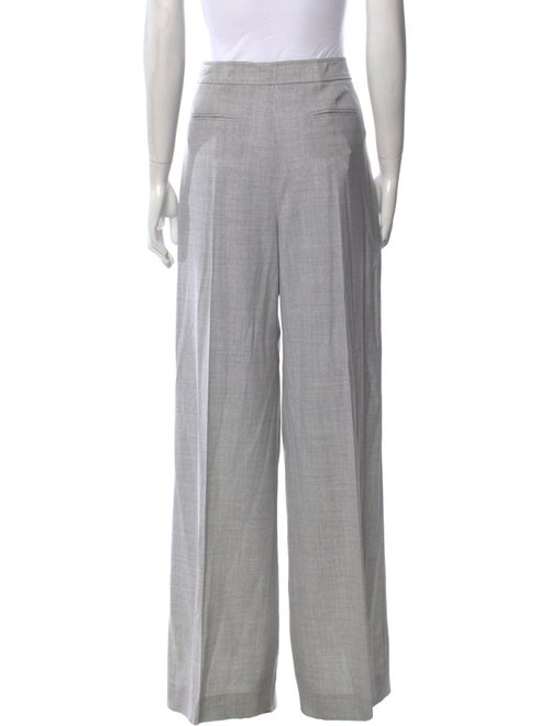 Carolina Herrera Virgin Wool Wide Leg Pants