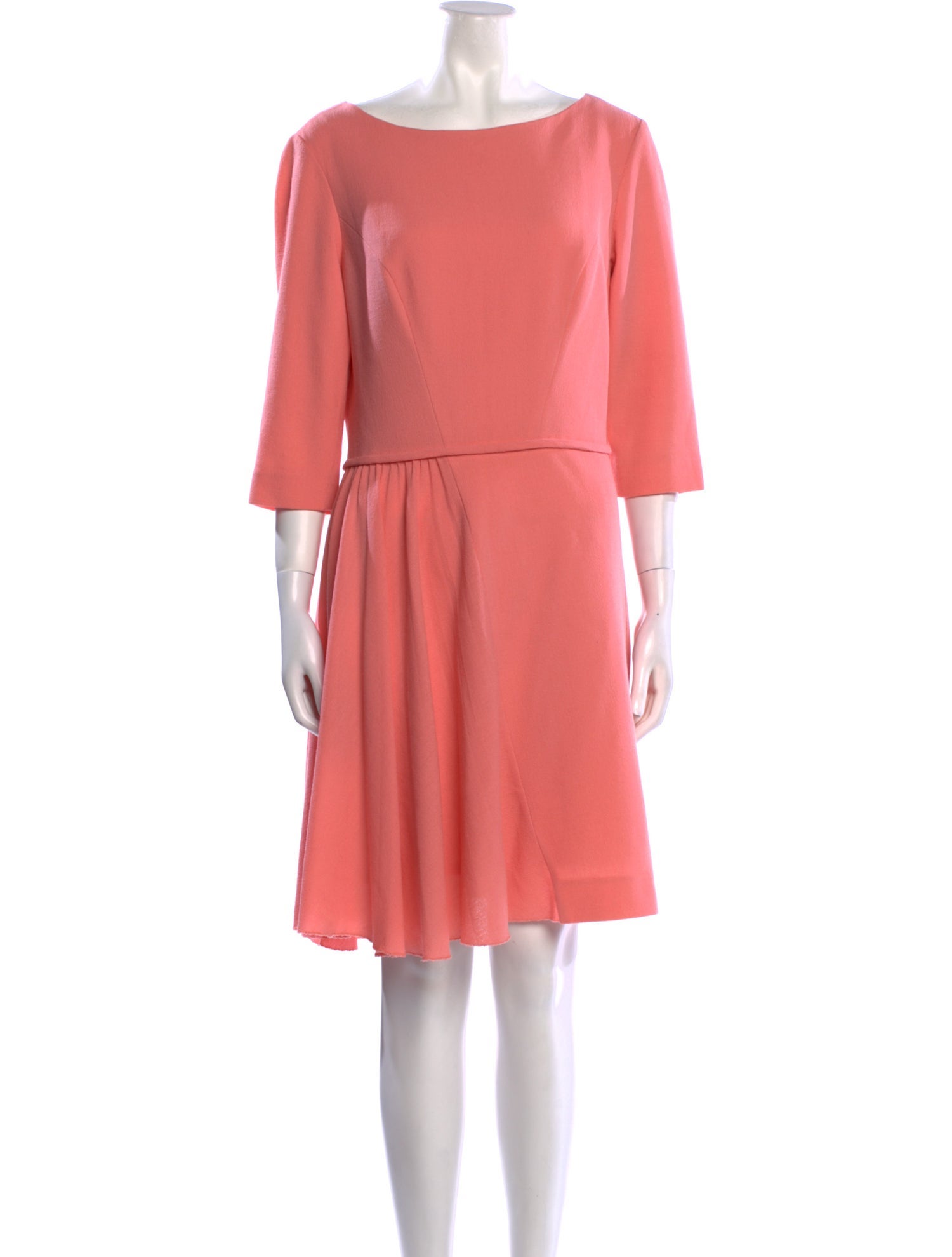 Carolina Herrera Virgin Wool Knee-Length Dress