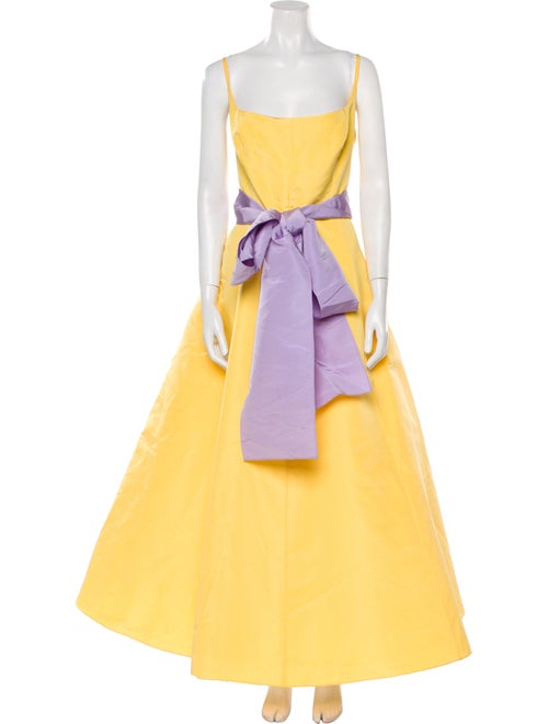 Carolina Herrera Silk Long Dress
