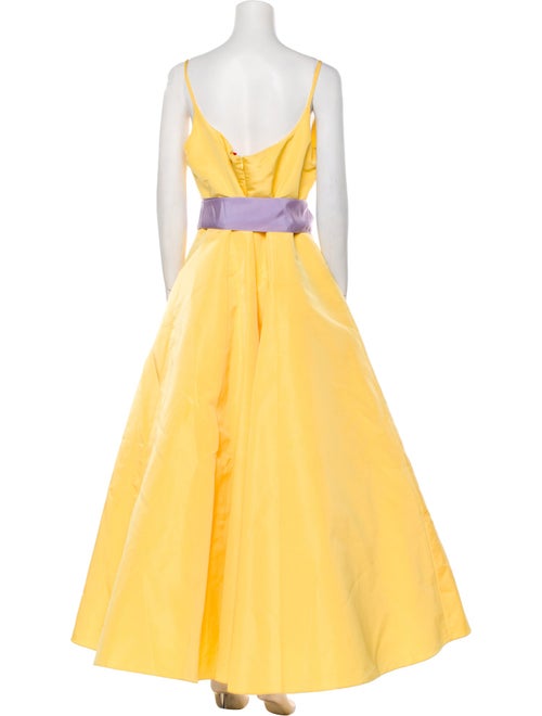 Carolina Herrera Silk Long Dress