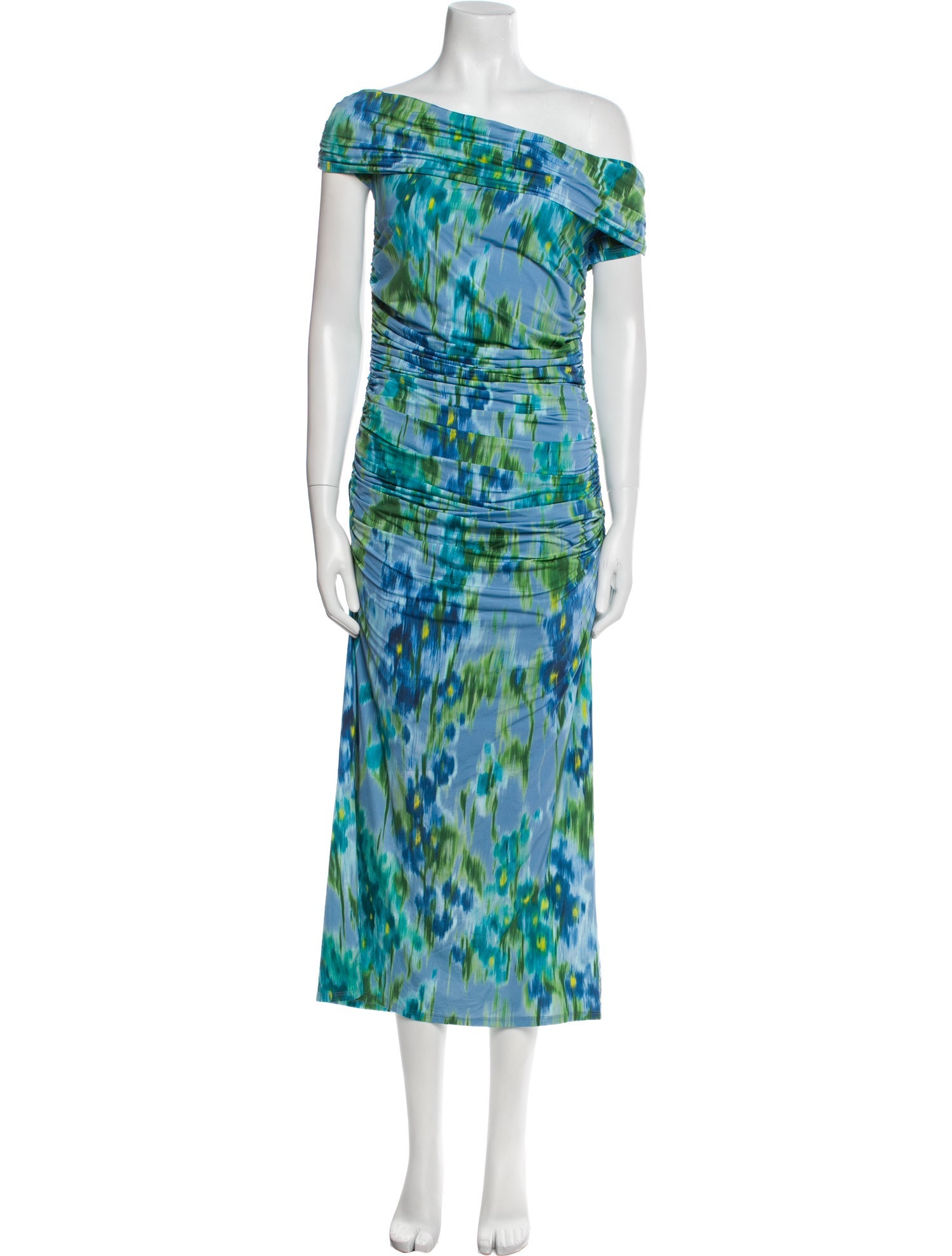 Carolina Herrera Printed Long Dress w/ Tags