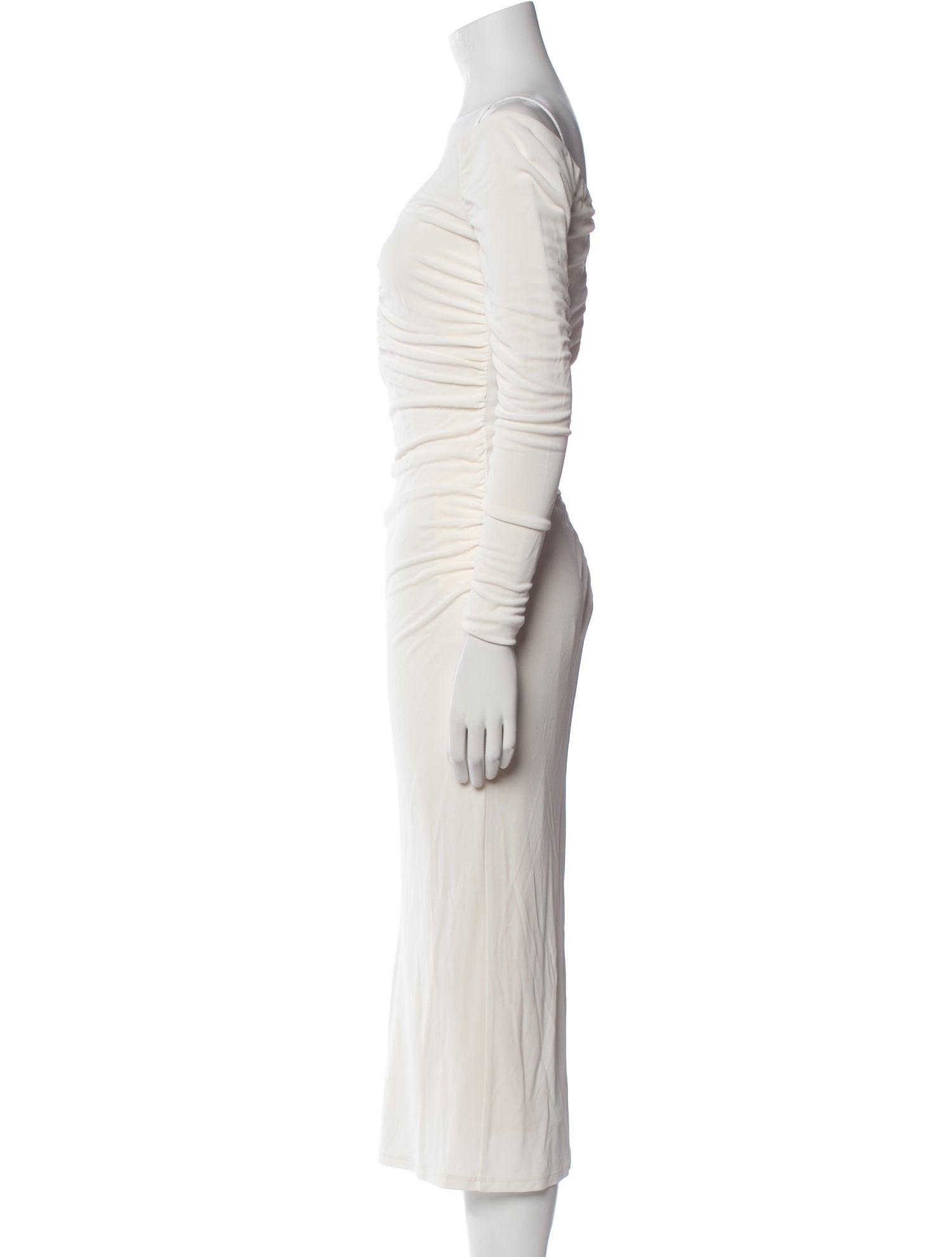 Carolina Herrera Off-The-Shoulder Long Dress