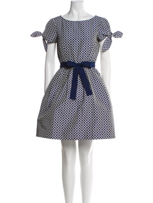 Carolina Herrera Printed Mini Dress