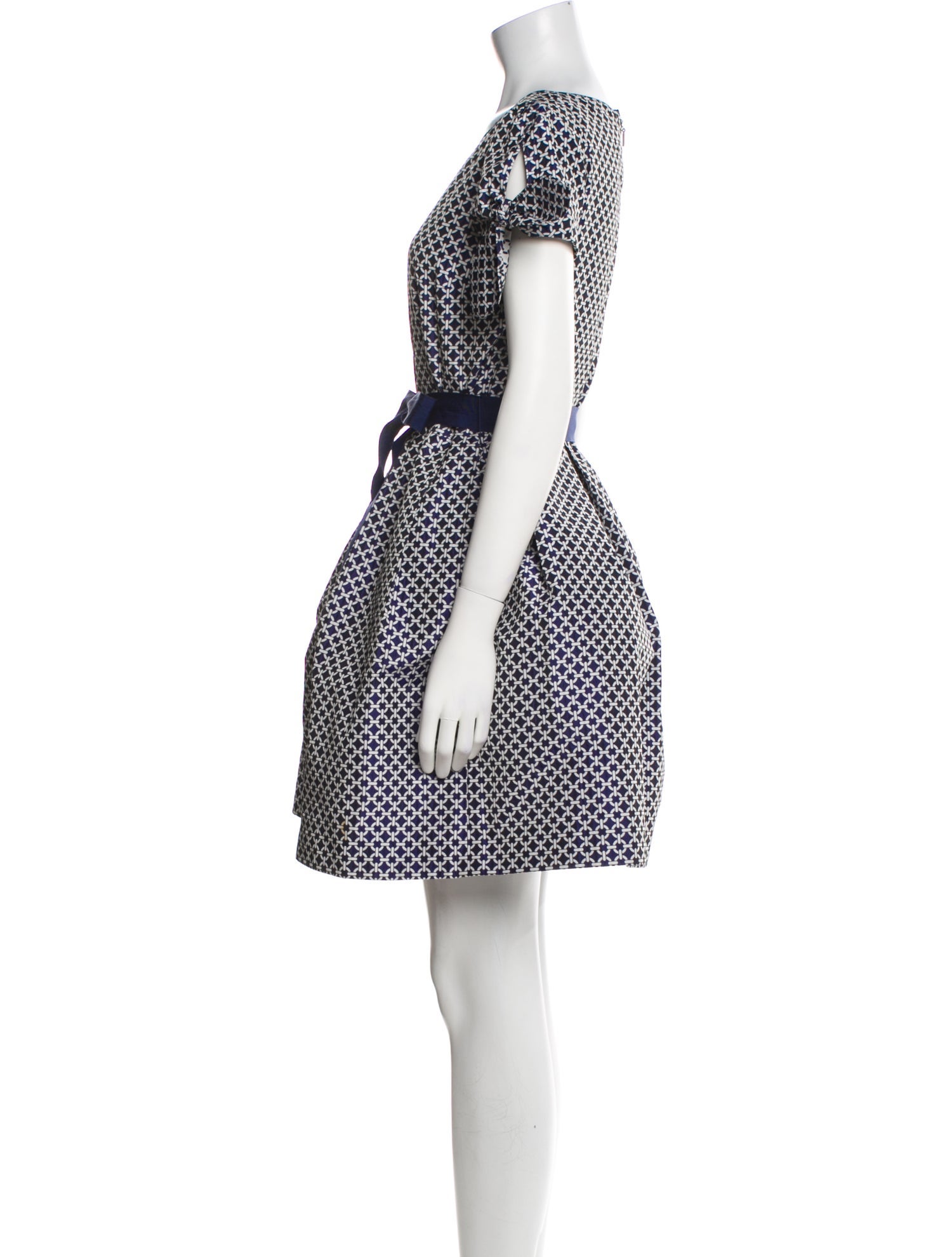 Carolina Herrera Printed Mini Dress