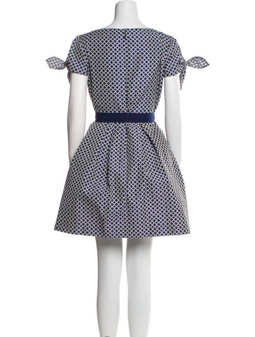 Carolina Herrera Printed Mini Dress