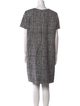 Carolina Herrera Virgin Wool Knee-Length Dress