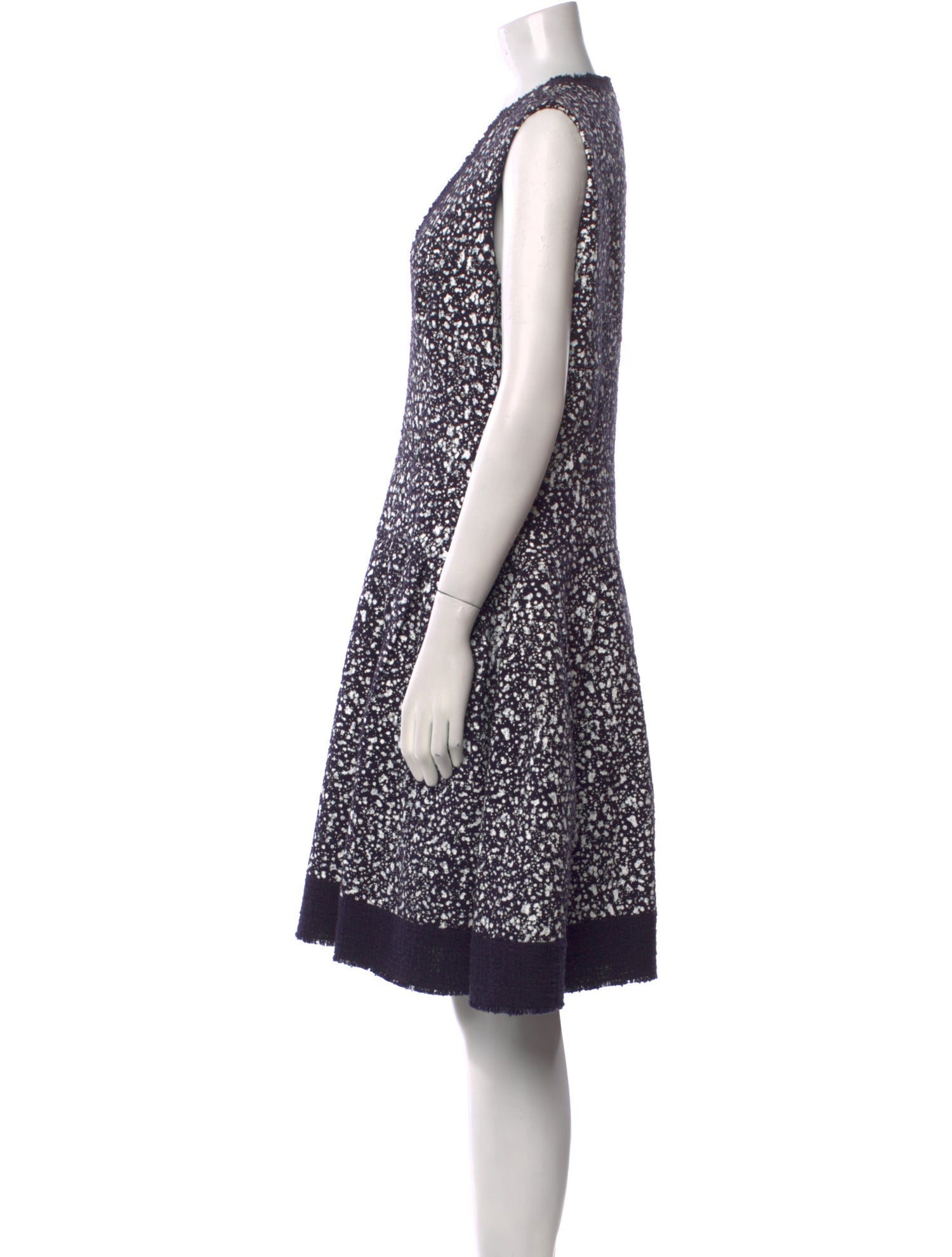 Carolina Herrera Printed Knee-Length Dress