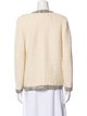 Carolina Herrera Virgin Wool Open Front Sweater