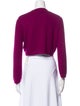 Carolina Herrera Cashmere Open Front Sweater