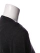Carolina Herrera Virgin Wool Plunge Neckline Sweater
