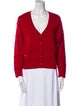 Carolina Herrera Virgin Wool V-Neck Sweater