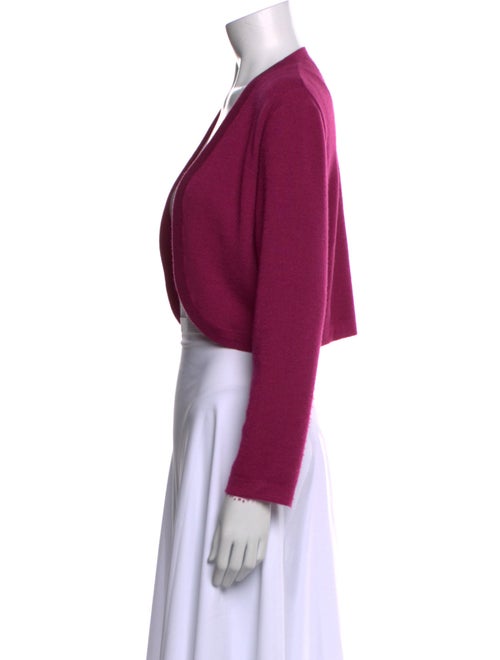 Carolina Herrera Cashmere Open Front Sweater