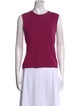 Carolina Herrera Cashmere Crew Neck Top
