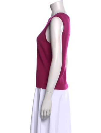 Carolina Herrera Cashmere Crew Neck Top