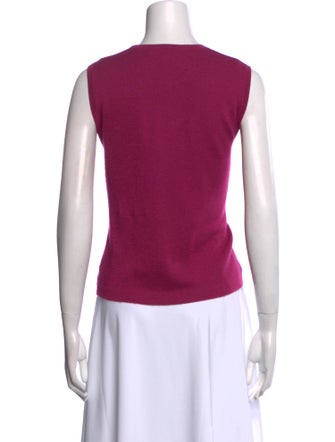 Carolina Herrera Cashmere Crew Neck Top