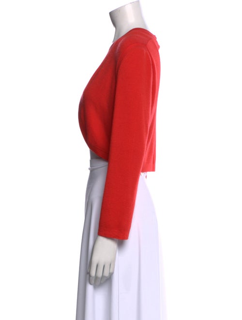 Carolina Herrera Cashmere Open Front Sweater