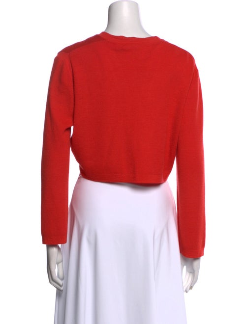 Carolina Herrera Cashmere Open Front Sweater