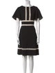Carolina Herrera Wool Knee-Length Dress