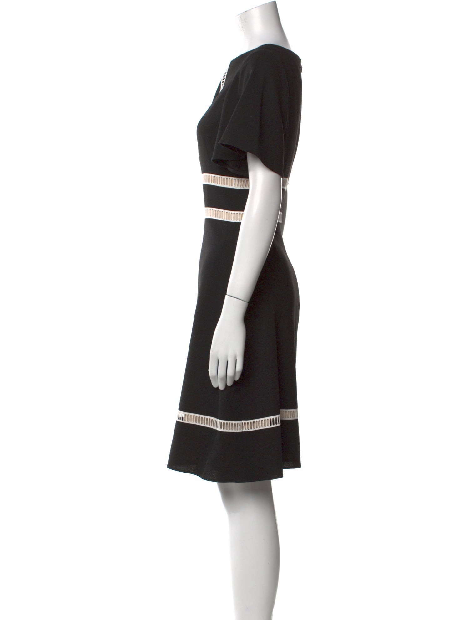 Carolina Herrera Wool Knee-Length Dress