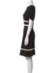Carolina Herrera Wool Knee-Length Dress