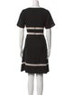 Carolina Herrera Wool Knee-Length Dress