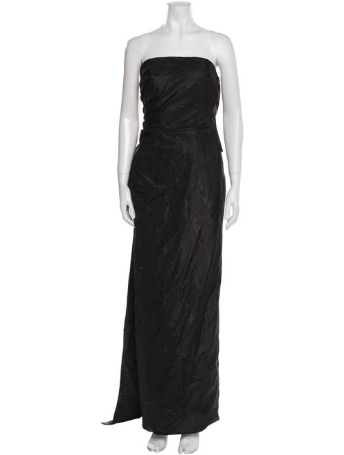 Carolina Herrera Strapless Long Dress