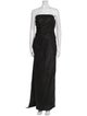 Carolina Herrera Strapless Long Dress