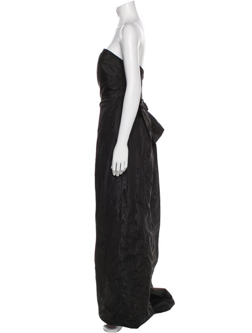 Carolina Herrera Strapless Long Dress