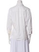 Carolina Herrera Three-Quarter Sleeve Button-Up Top