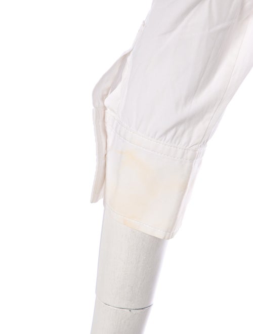 Carolina Herrera Three-Quarter Sleeve Button-Up Top