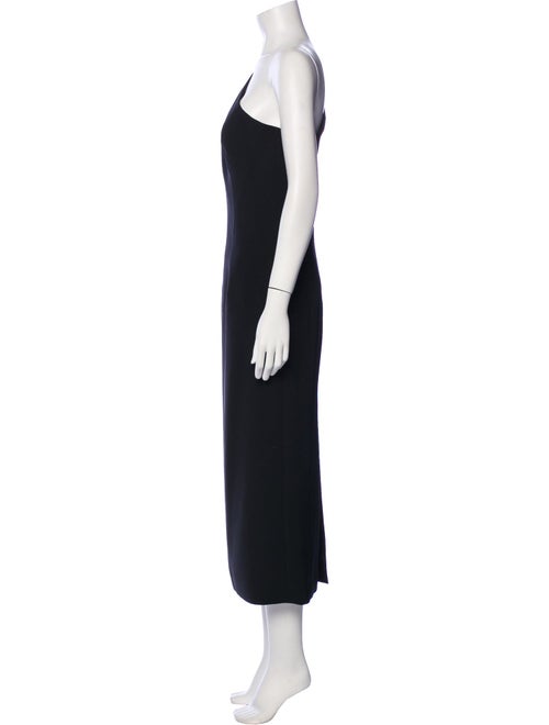 Carolina Herrera One-Shoulder Long Dress