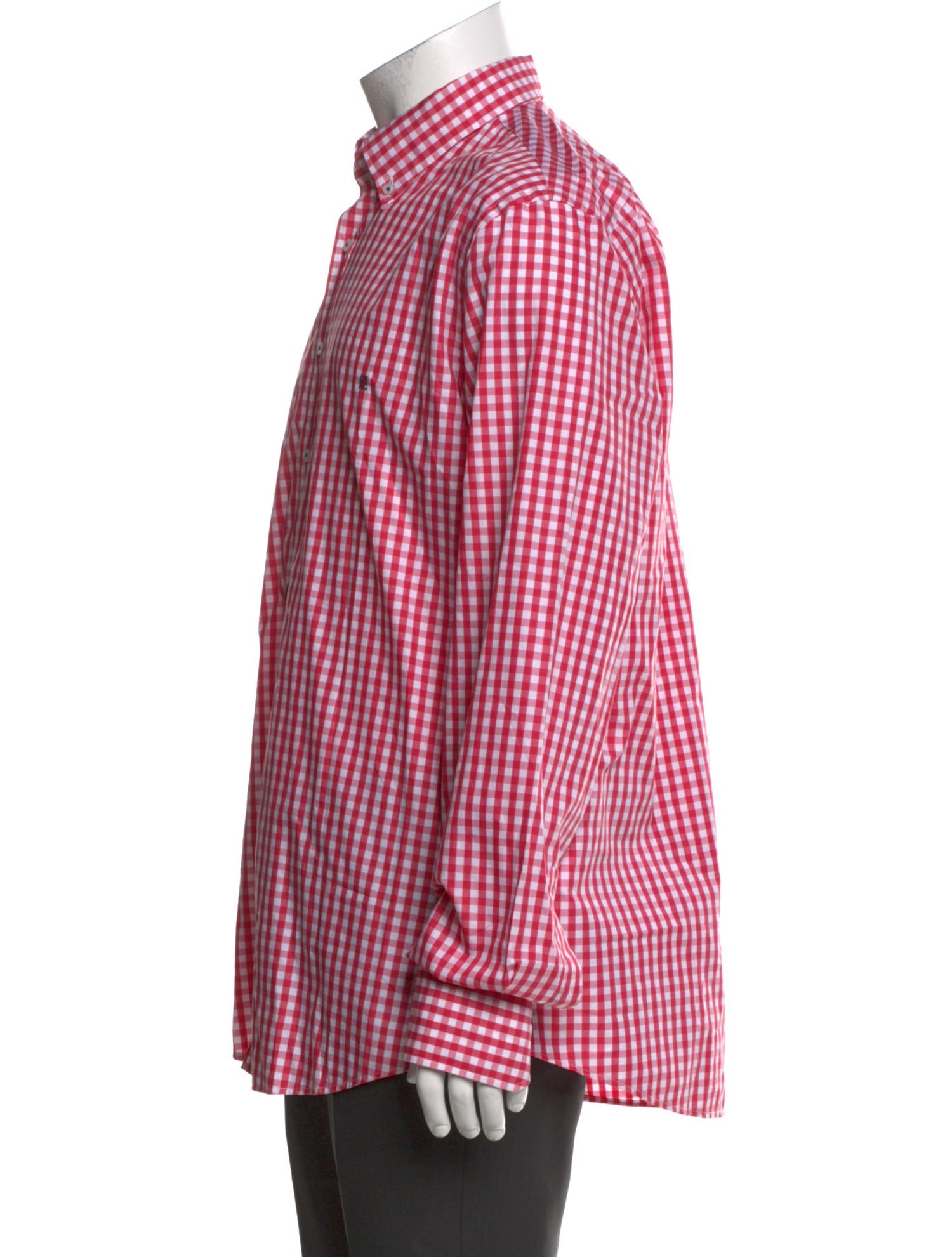 CH Carolina Herrera Plaid Print Long Sleeve Shirt w/ Tags