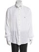 Carolina Herrera Linen Long Sleeve Dress Shirt