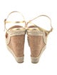 Carolina Herrera Leather Espadrilles