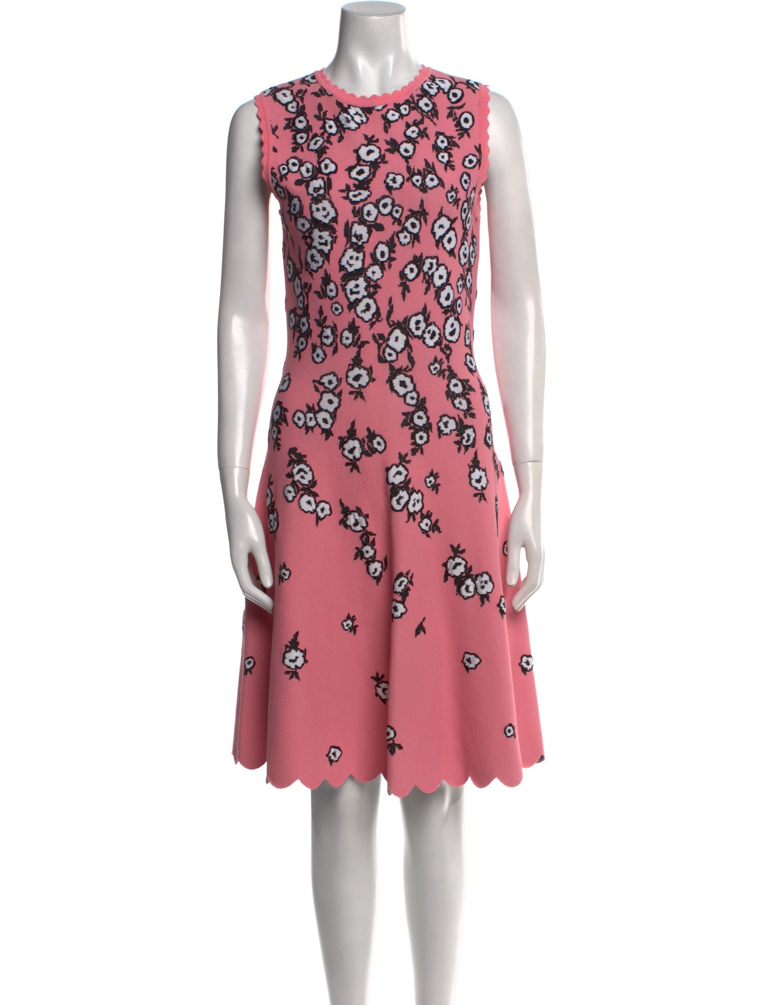 Carolina Herrera Printed Knee-Length Dress