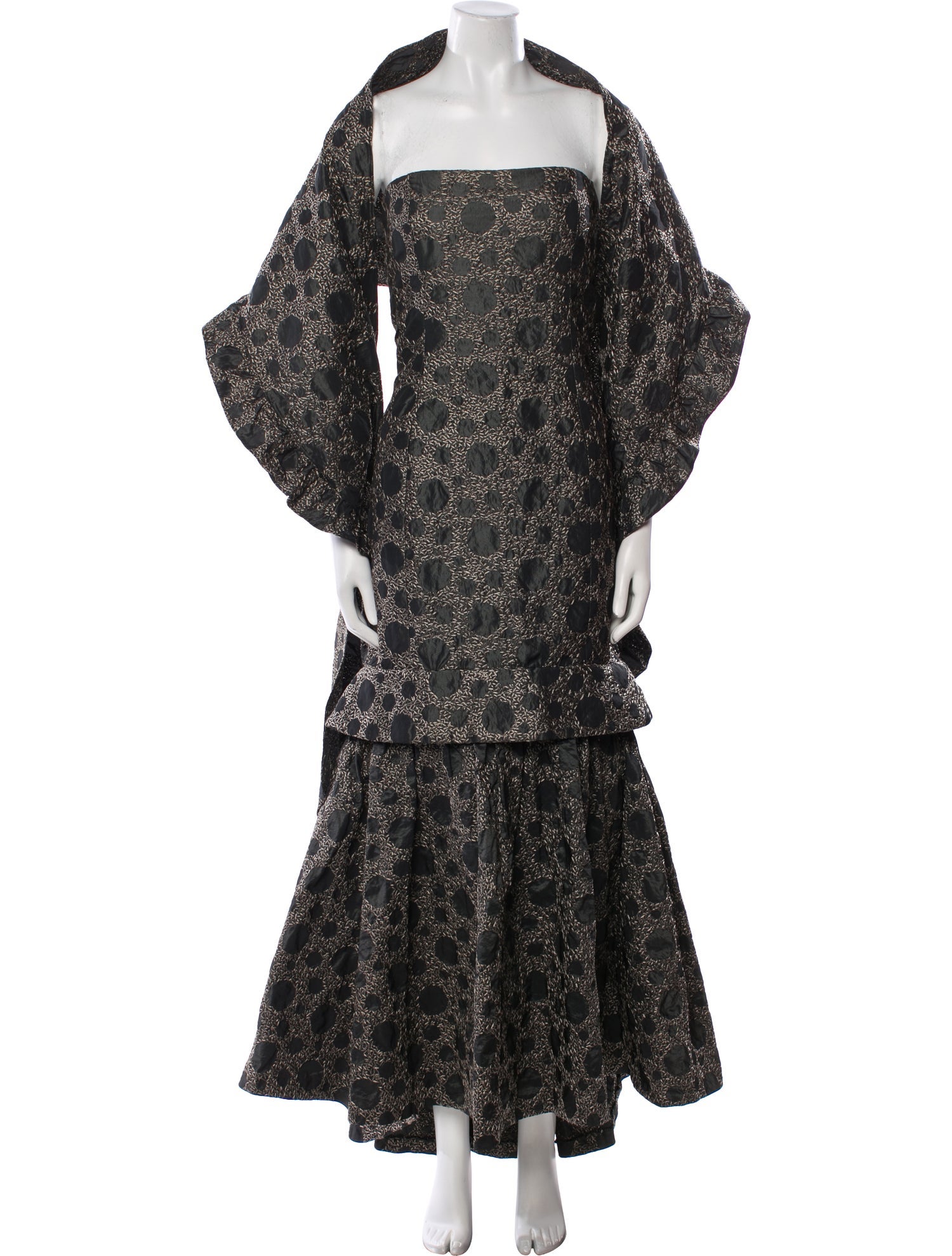 Carolina Herrera Printed Long Dress