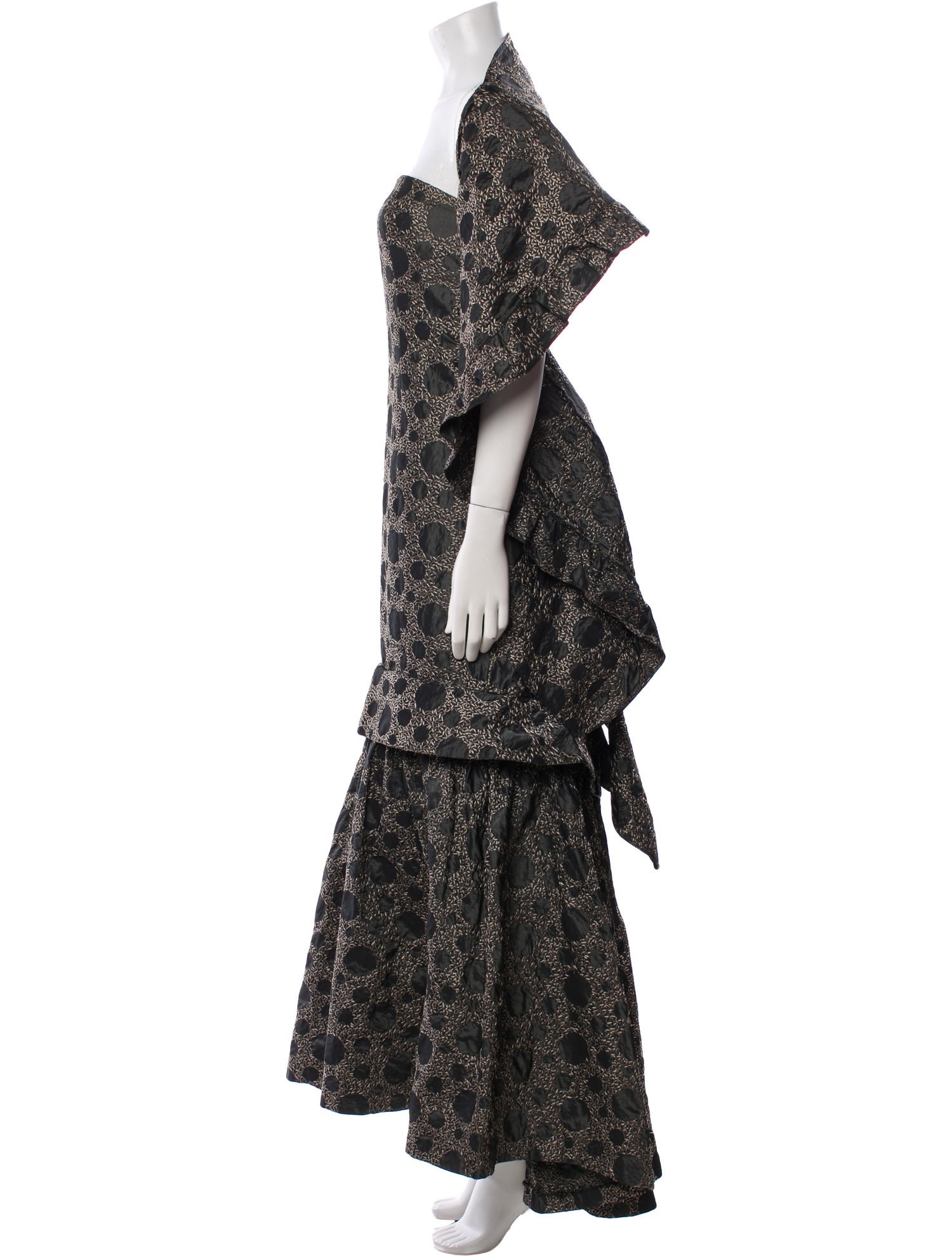 Carolina Herrera Printed Long Dress