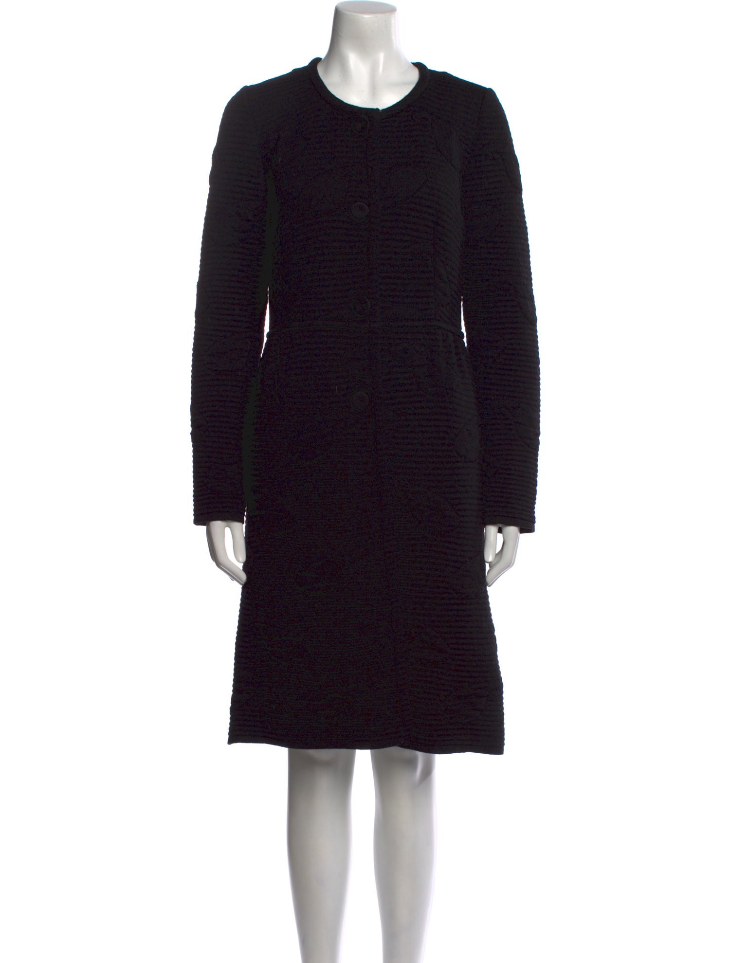 Carolina Herrera Merino Wool Knee-Length Dress