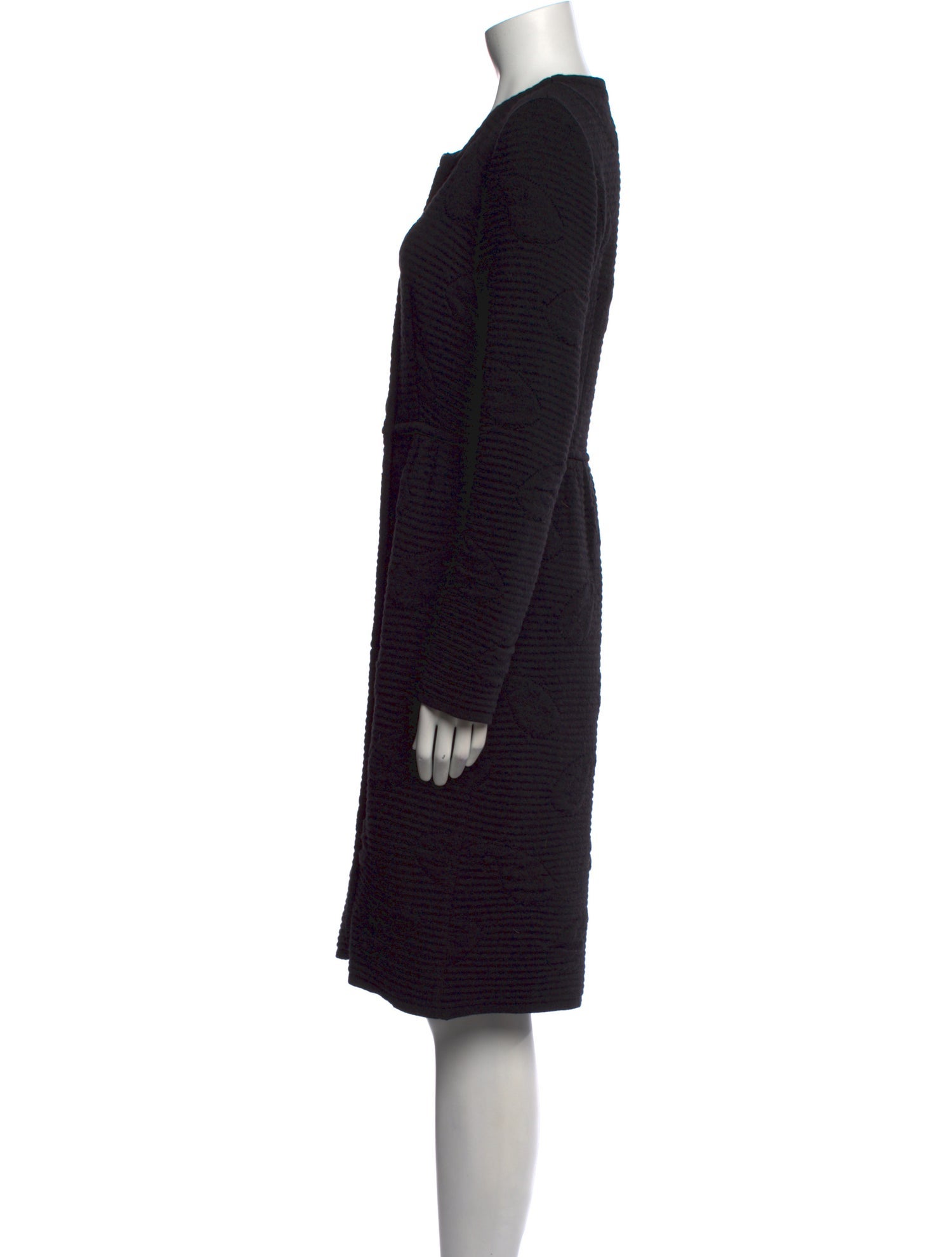 Carolina Herrera Merino Wool Knee-Length Dress