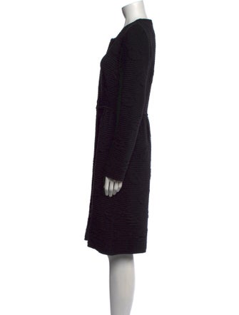 Carolina Herrera Merino Wool Knee-Length Dress