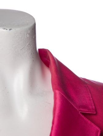 Carolina Herrera V-Neck Long Dress