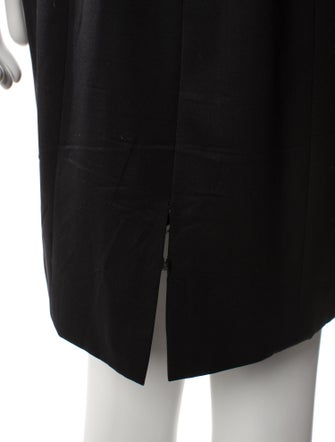 Carolina Herrera Wool Mini Dress