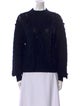 Carolina Herrera Wool Mock Neck Sweater