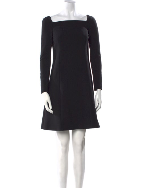 Carolina Herrera Virgin Wool Mini Dress