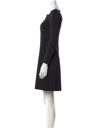 Carolina Herrera Virgin Wool Mini Dress