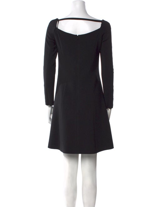 Carolina Herrera Virgin Wool Mini Dress