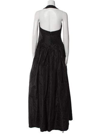 Carolina Herrera Halterneck Long Dress