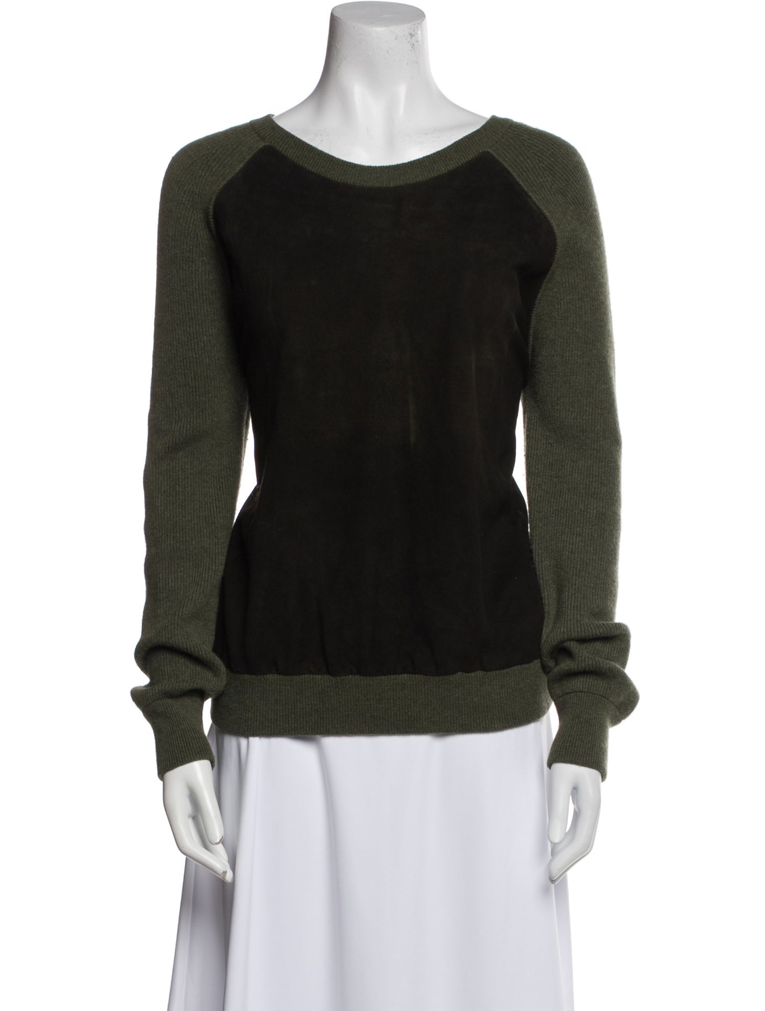 Carolina Herrera Cashmere Scoop Neck Sweater