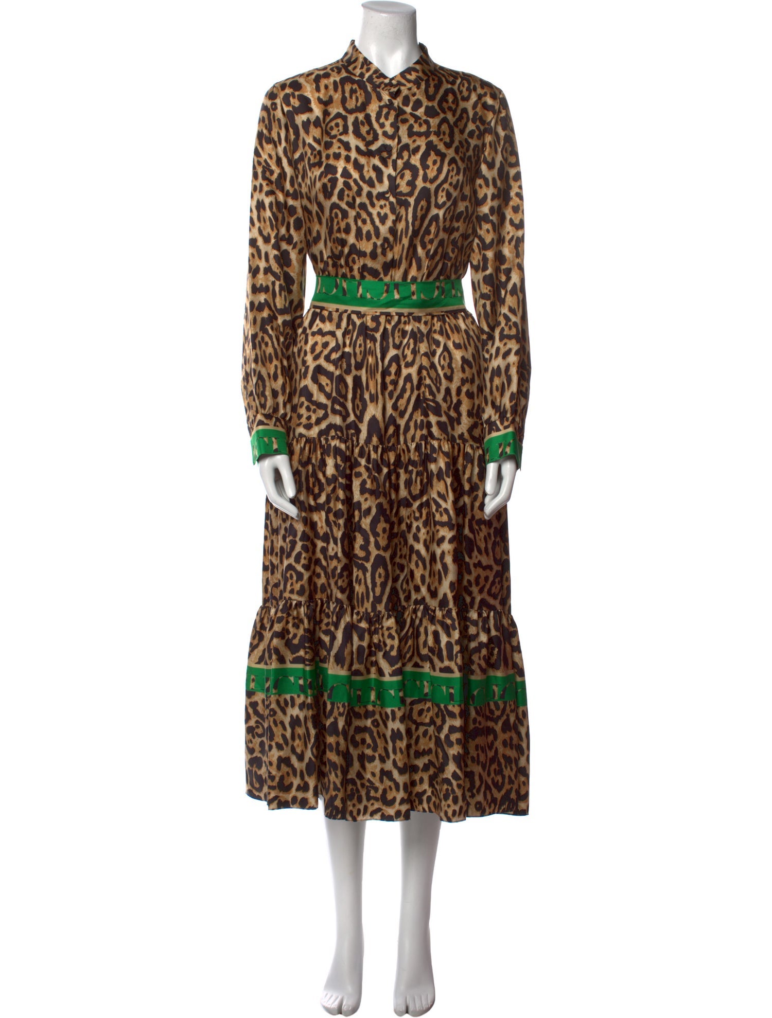 Carolina Herrera Silk Long Dress