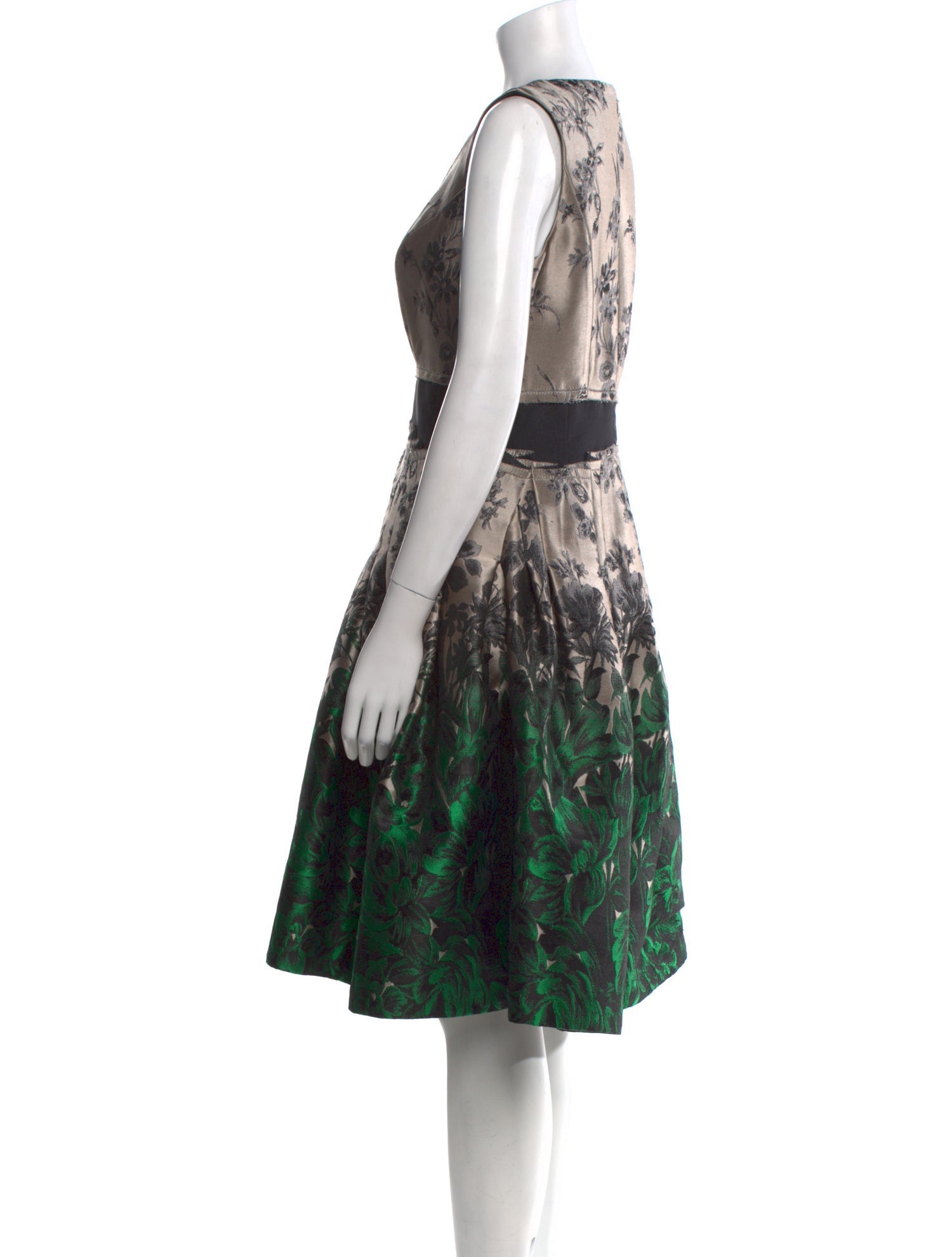 Carolina Herrera Printed Knee-Length Dress